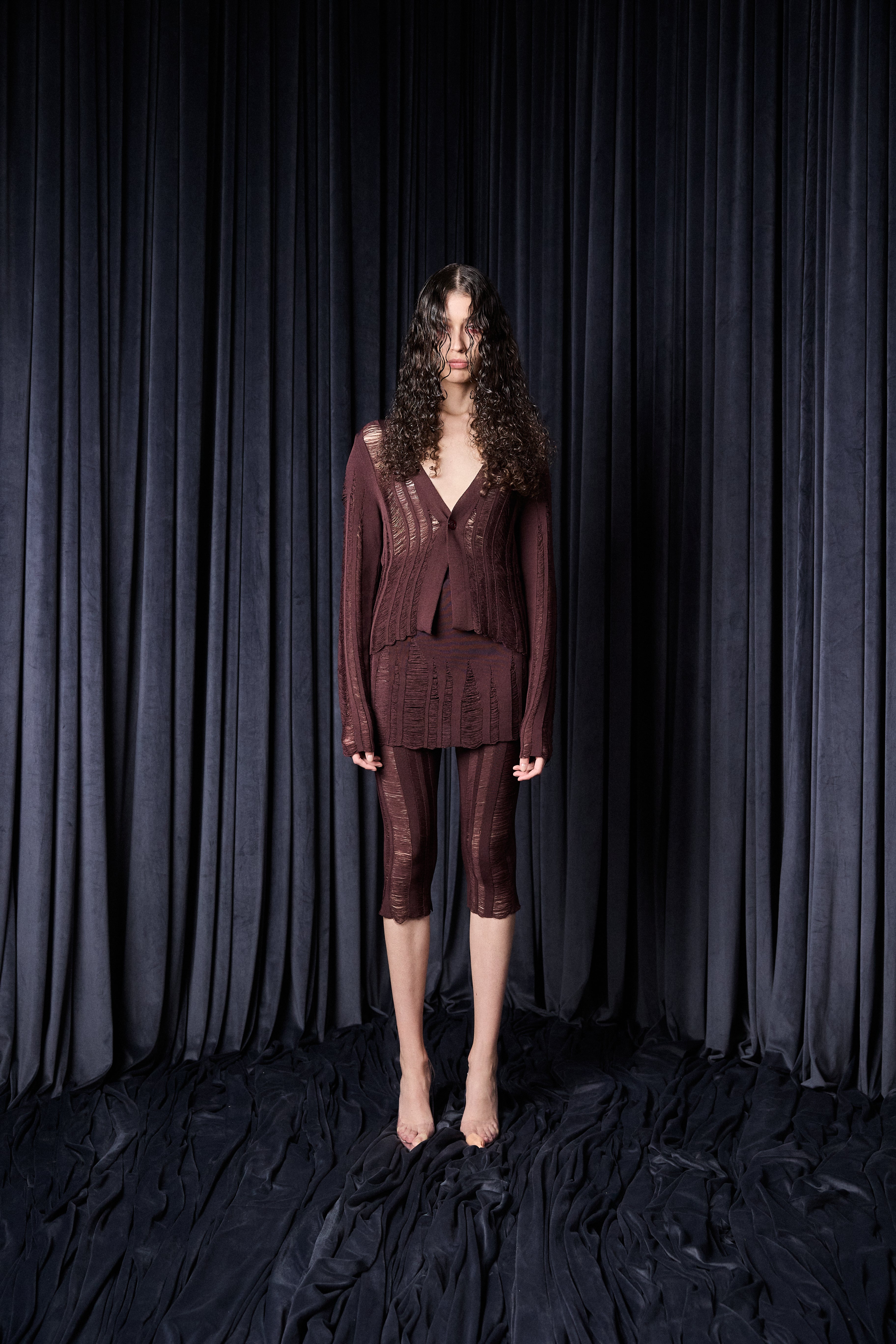 SHATTERED MINI SKIRT