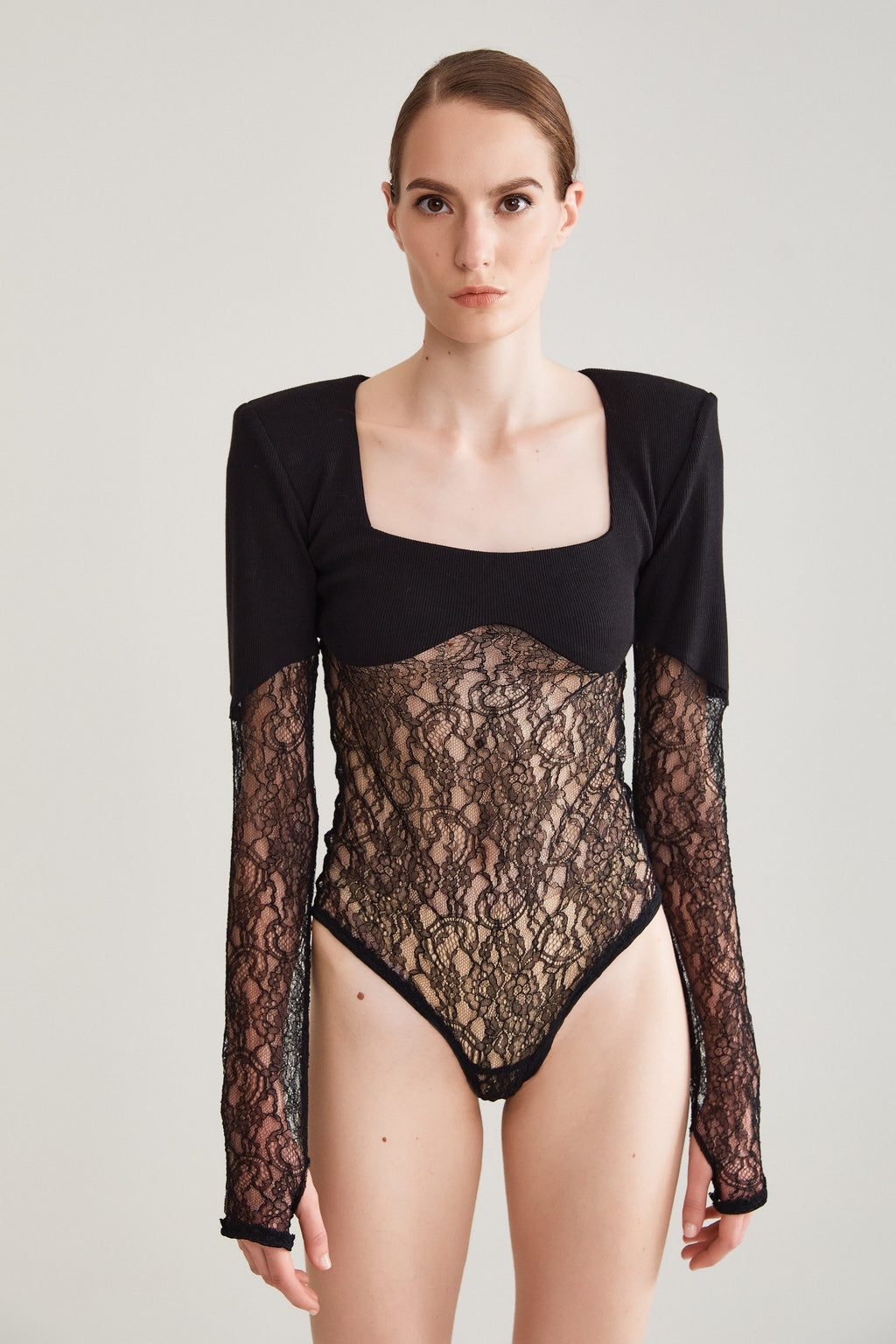 LACE & COTTON BODY