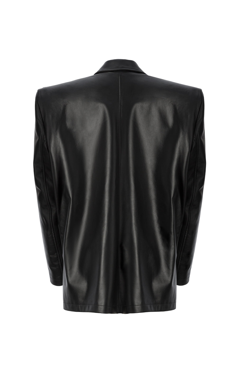 EXTREME OV LEATHER BLAZER