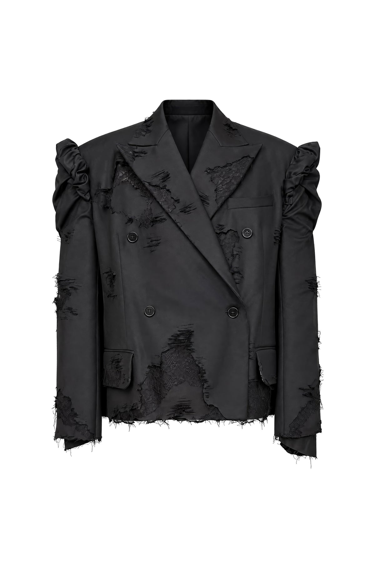 MOURNING LACE BLAZER