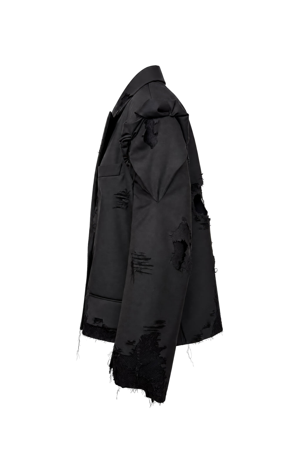 MOURNING LACE BLAZER