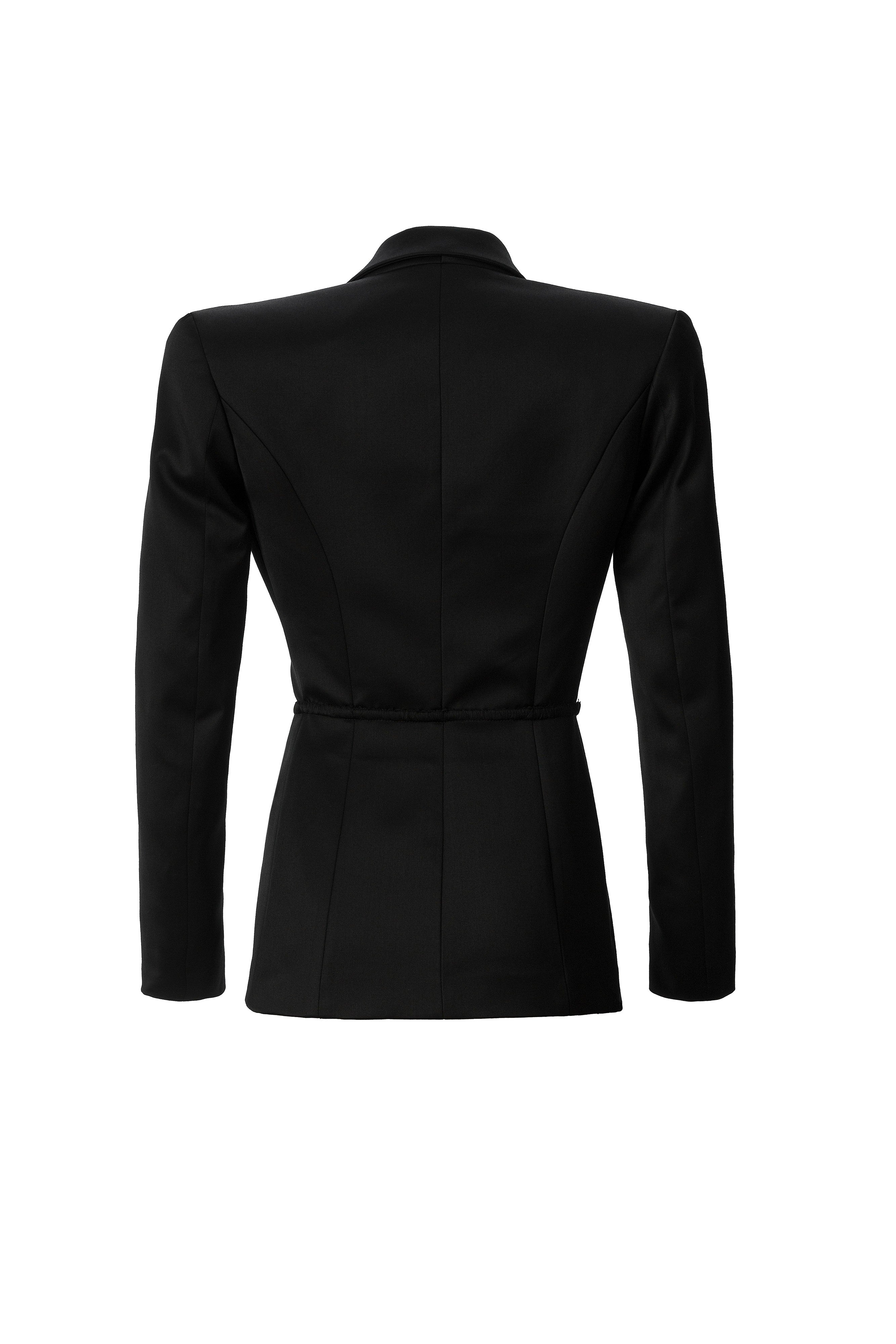 FITTED WAIST BLAZER