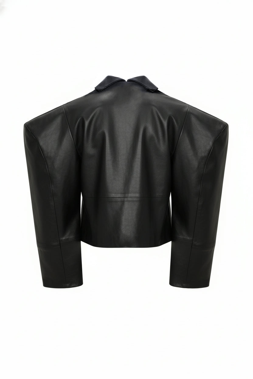 BLACK ASHLINE BLAZER