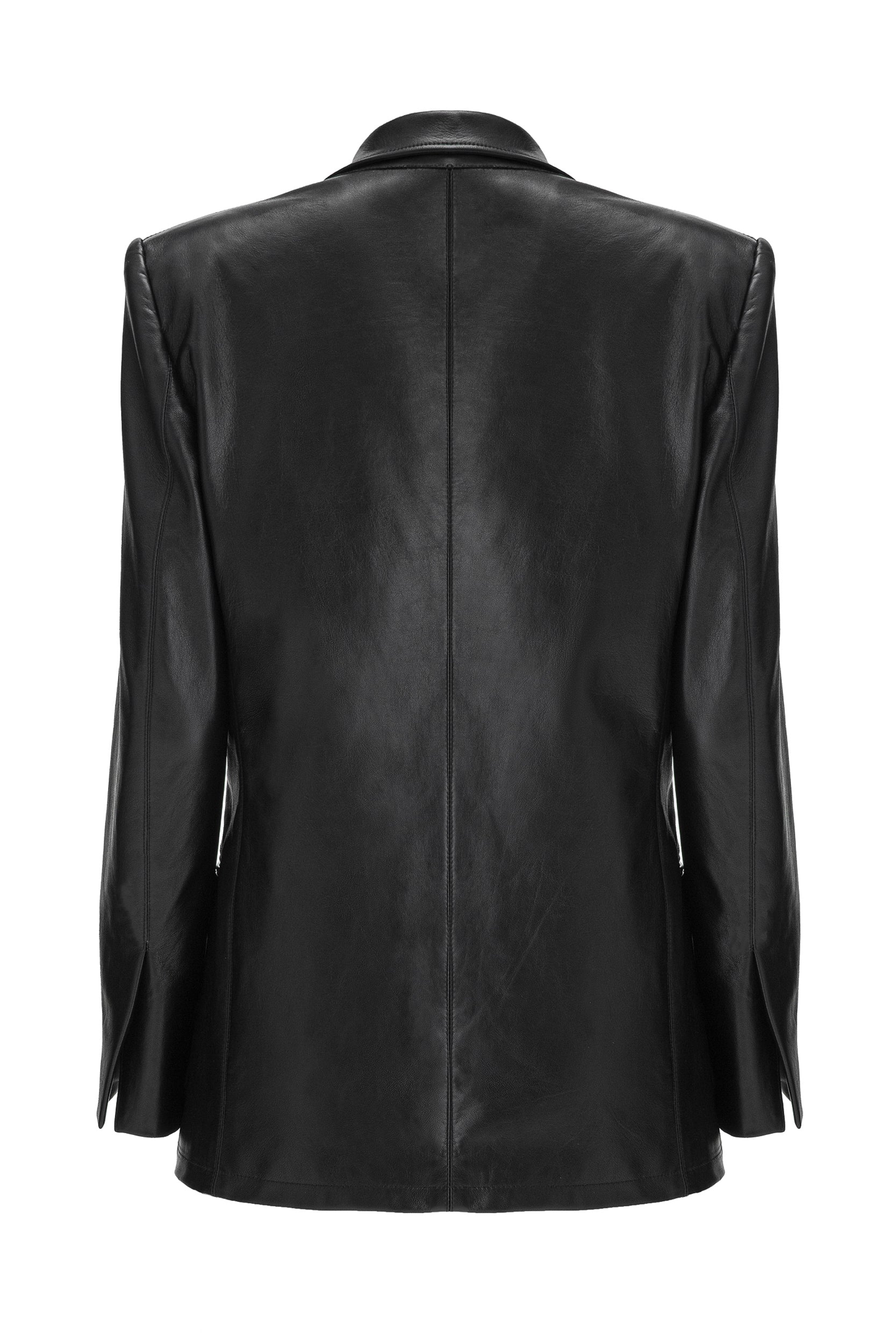 KNIGHT LEATHER BLAZER