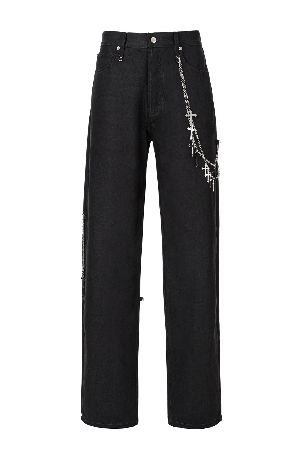 CHAIN BOYFRIEND JEANS