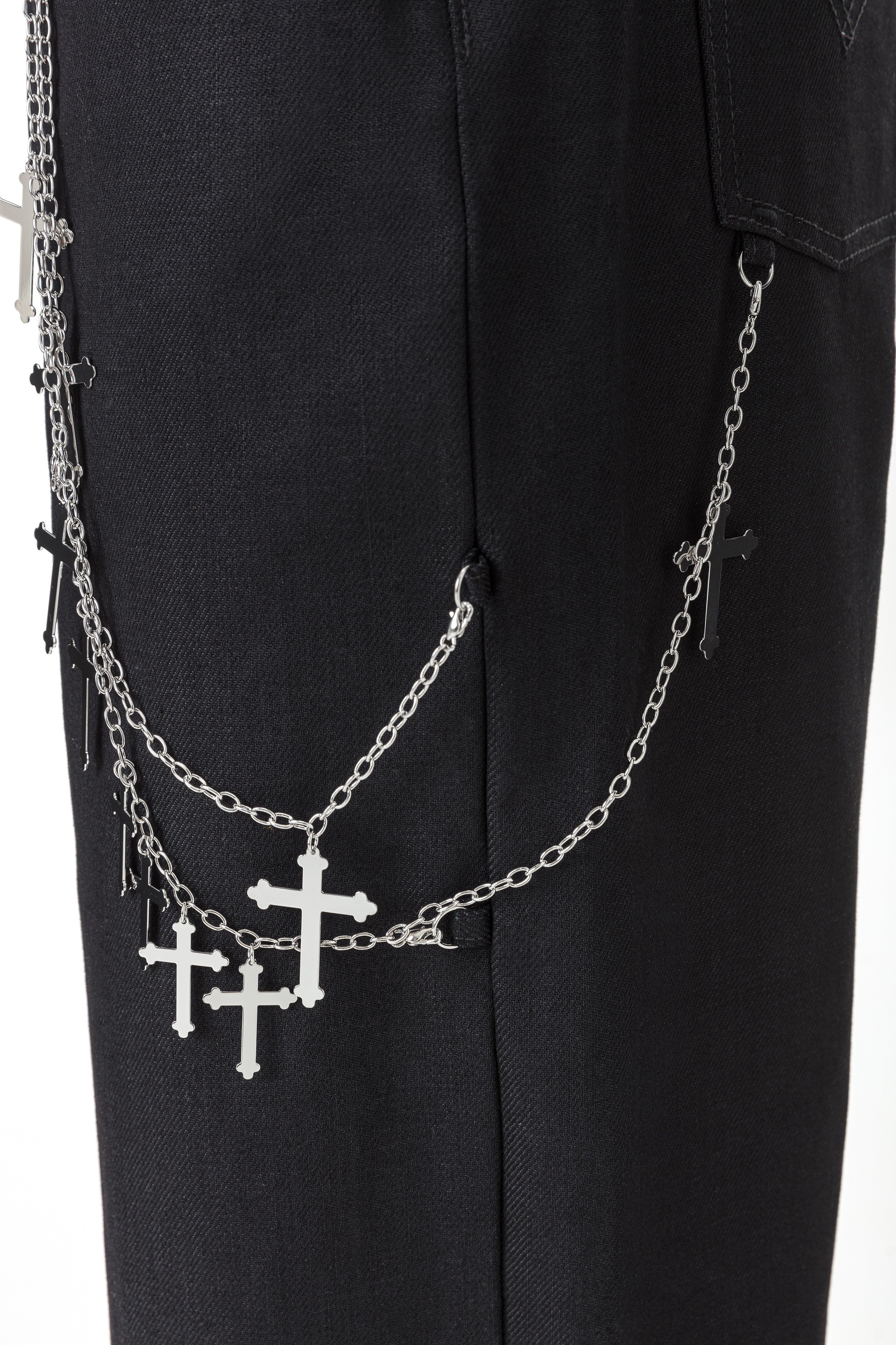 CHAIN BOYFRIEND JEANS