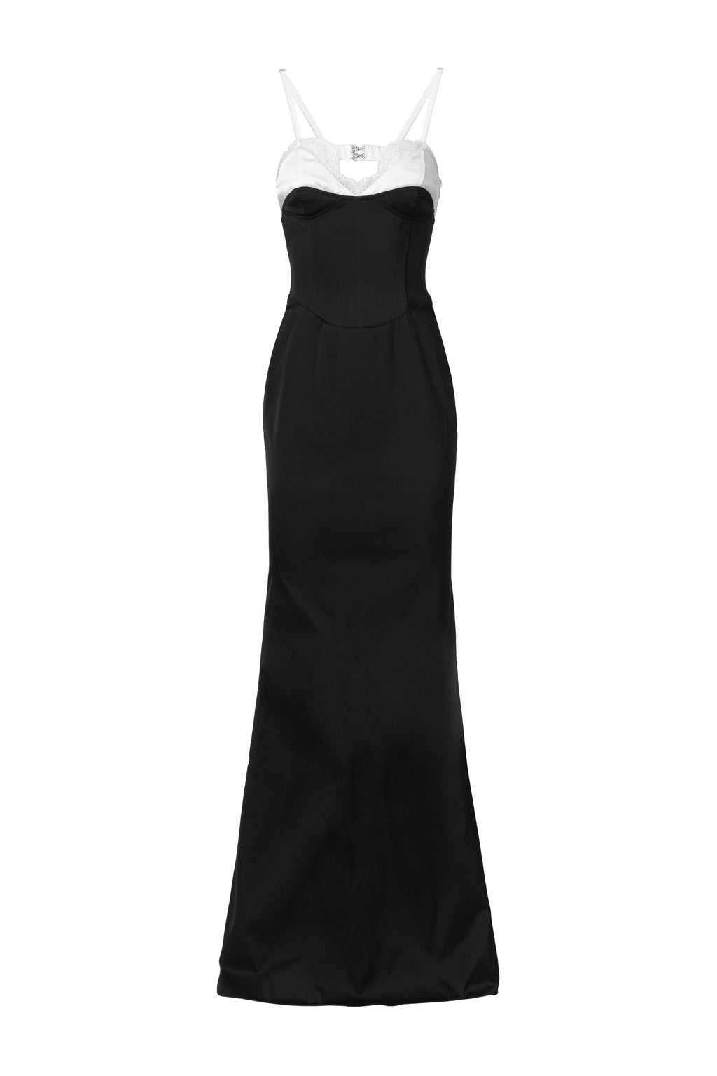 EXPOSED CORSET DRESS