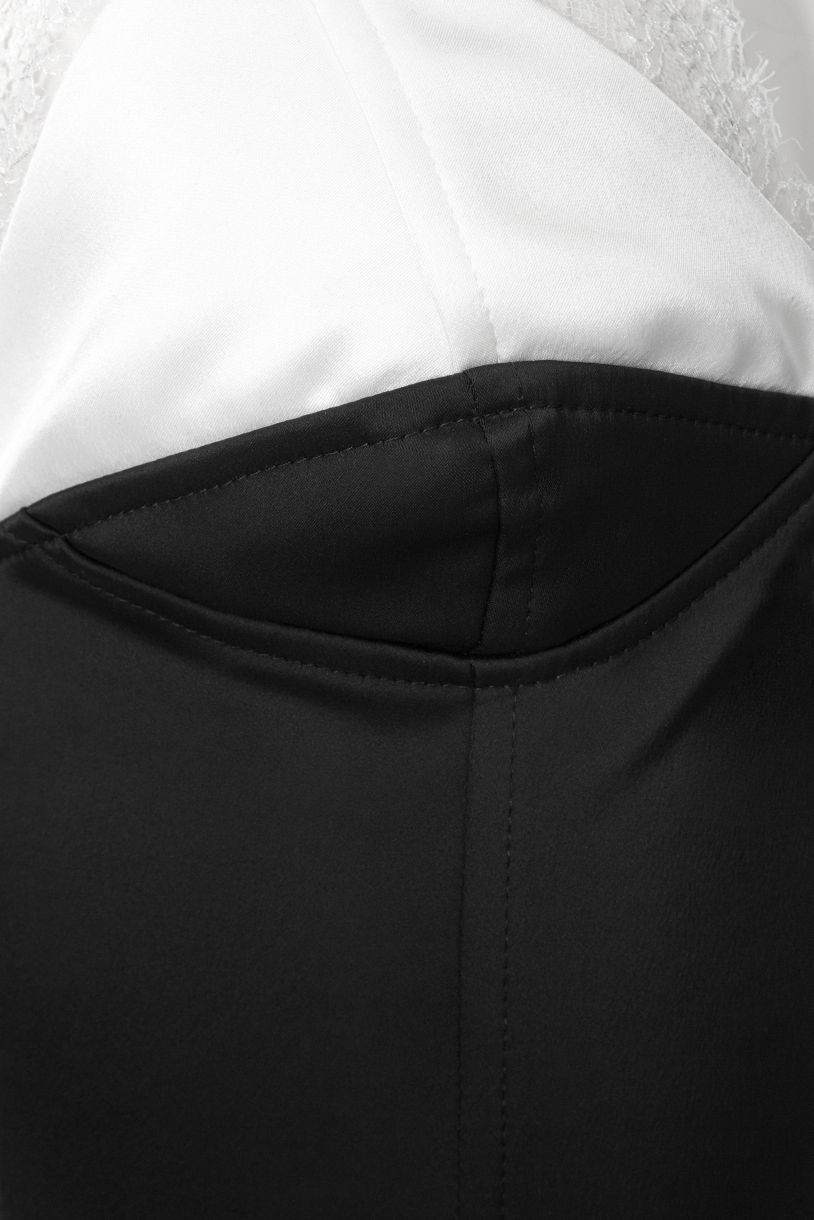 EXPOSED CORSET DRESS