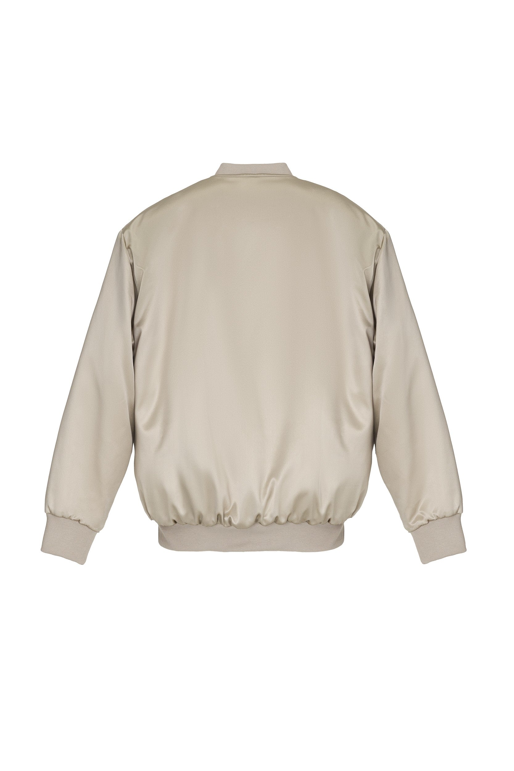 DOUBLE FACE SILK BOMBER