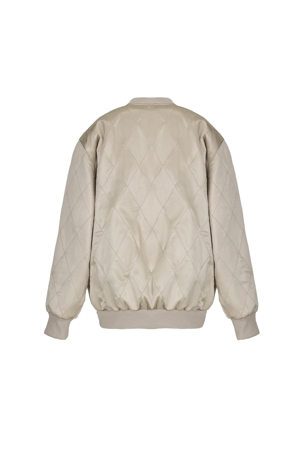 DOUBLE FACE SILK BOMBER