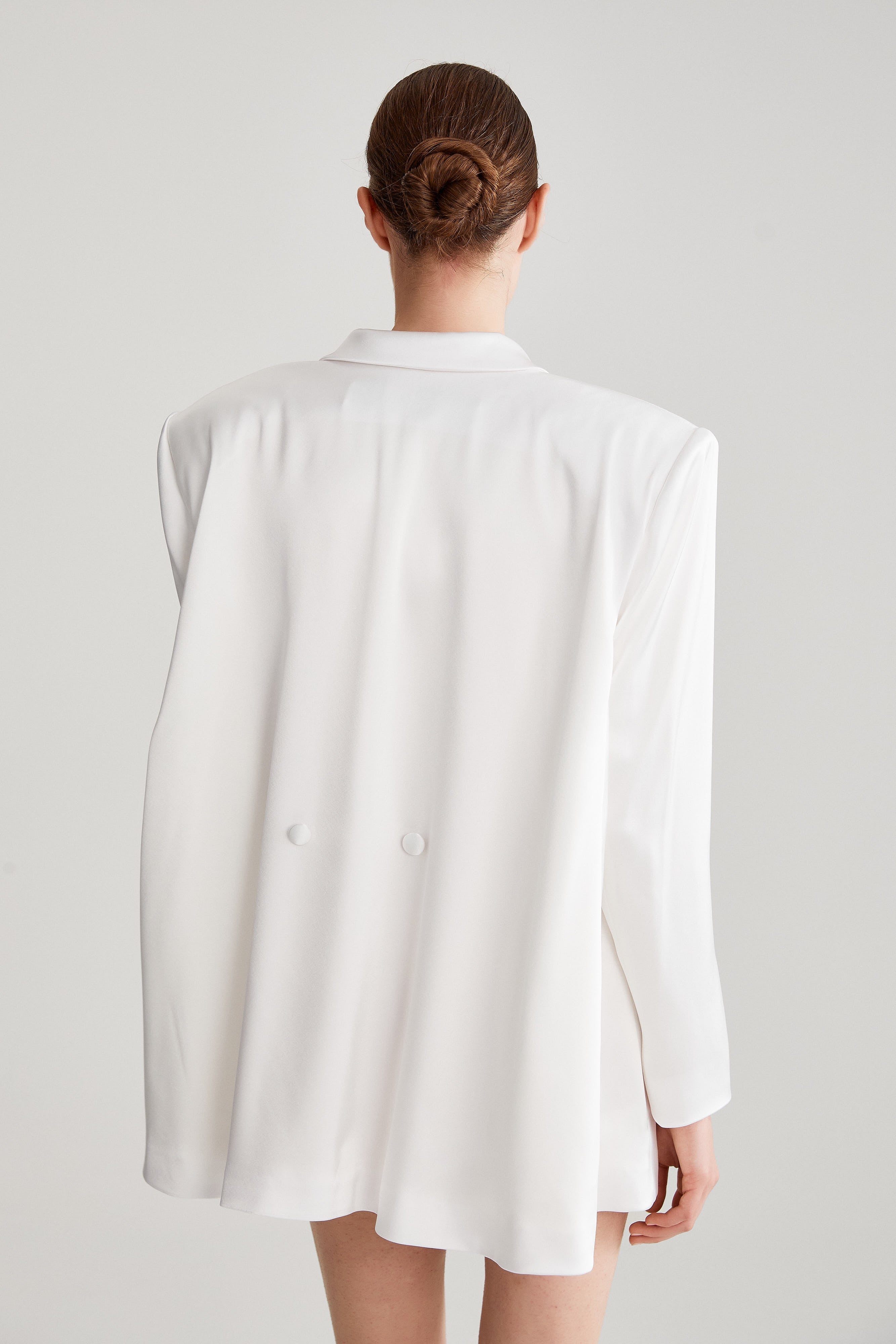 OFF WHITE BLAZER/ DRESS