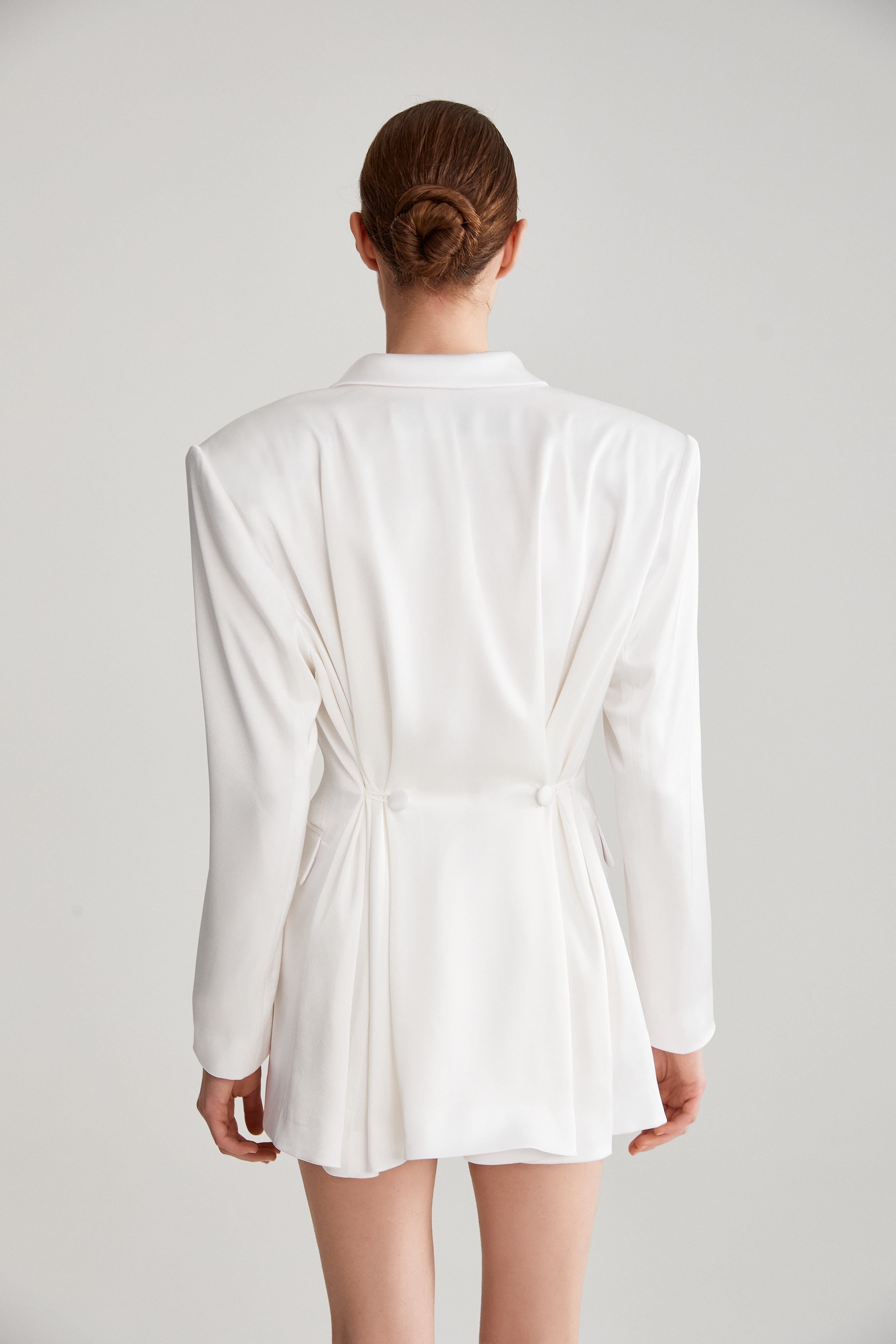 OFF WHITE BLAZER/ DRESS