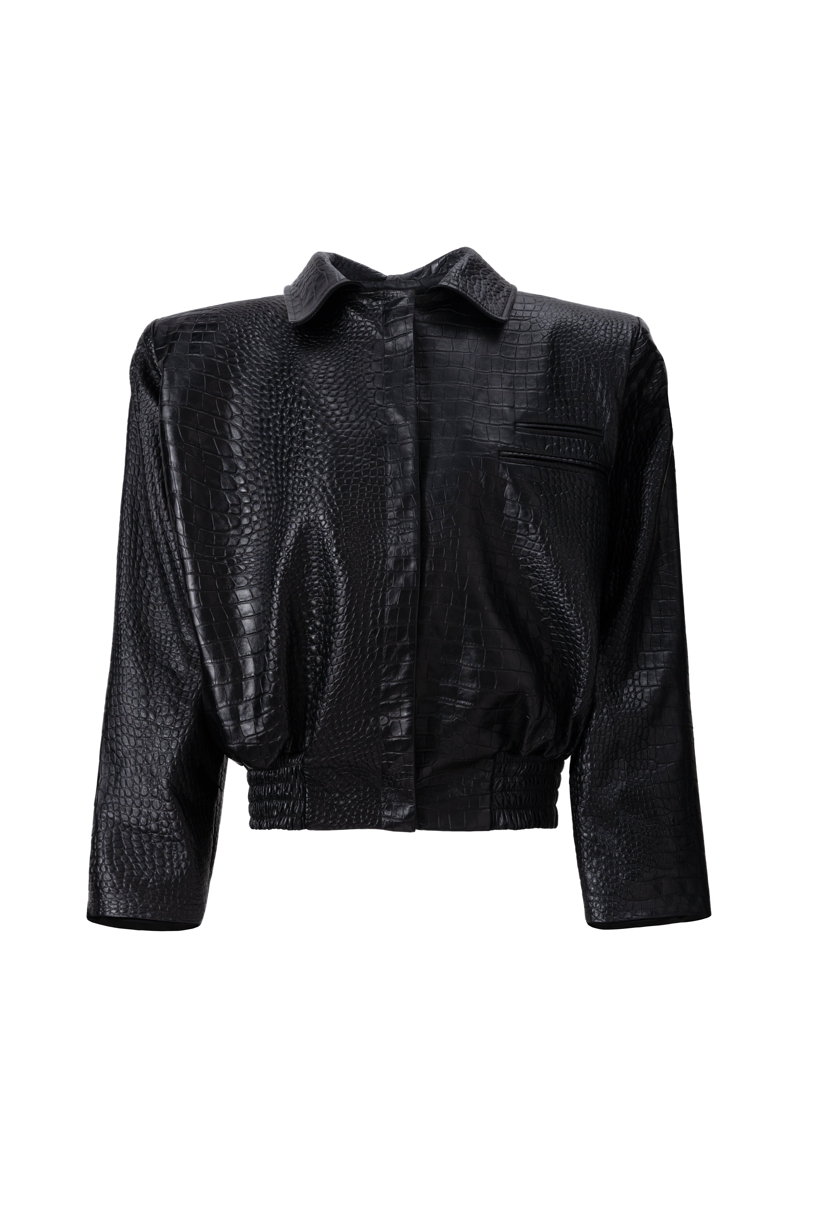 LEATHER DISTRICT BOMBER