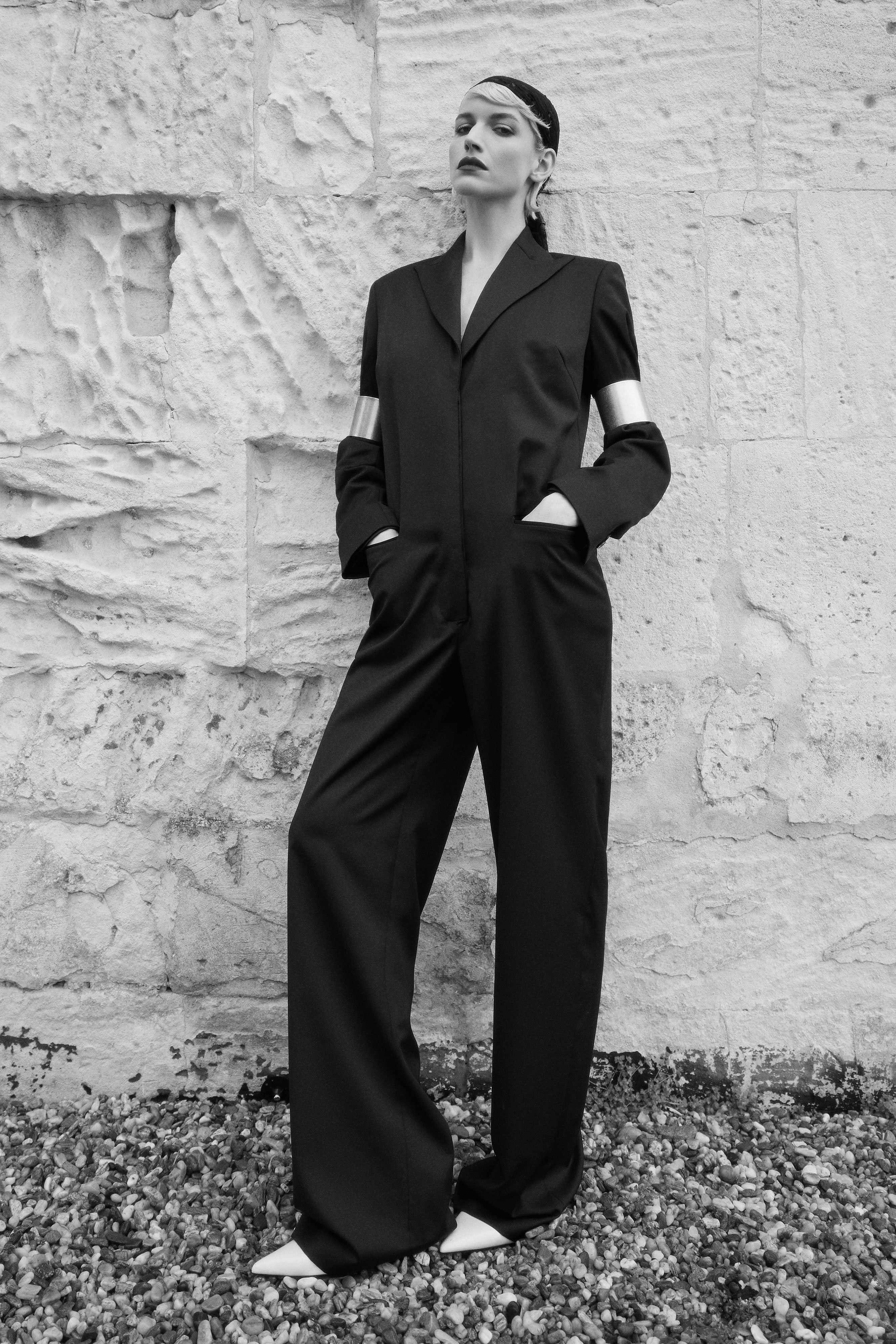 BLACK TIE JUMPSUIT – ALMAZ
