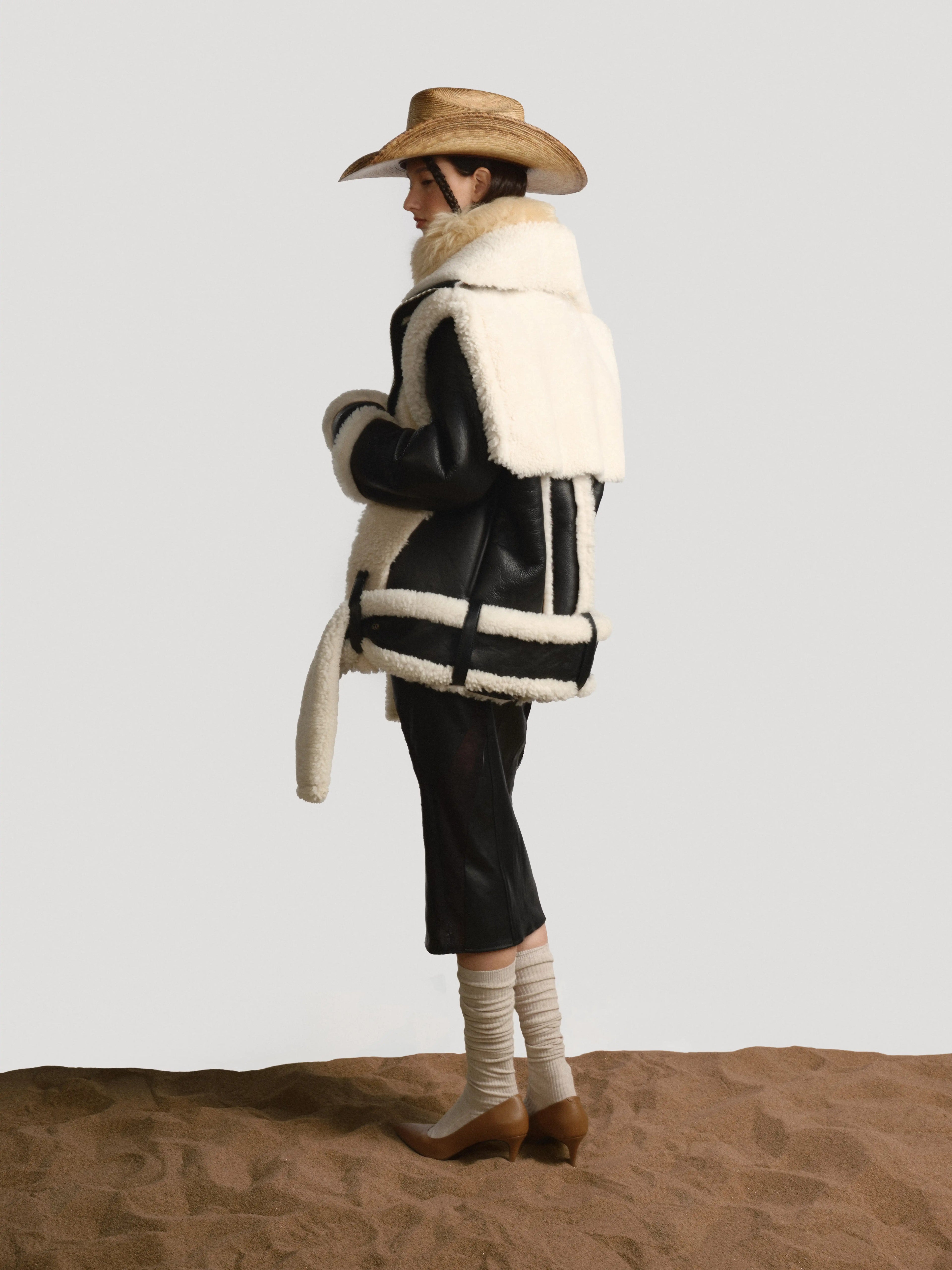 GUNSLINGER SHEARLING JACKET