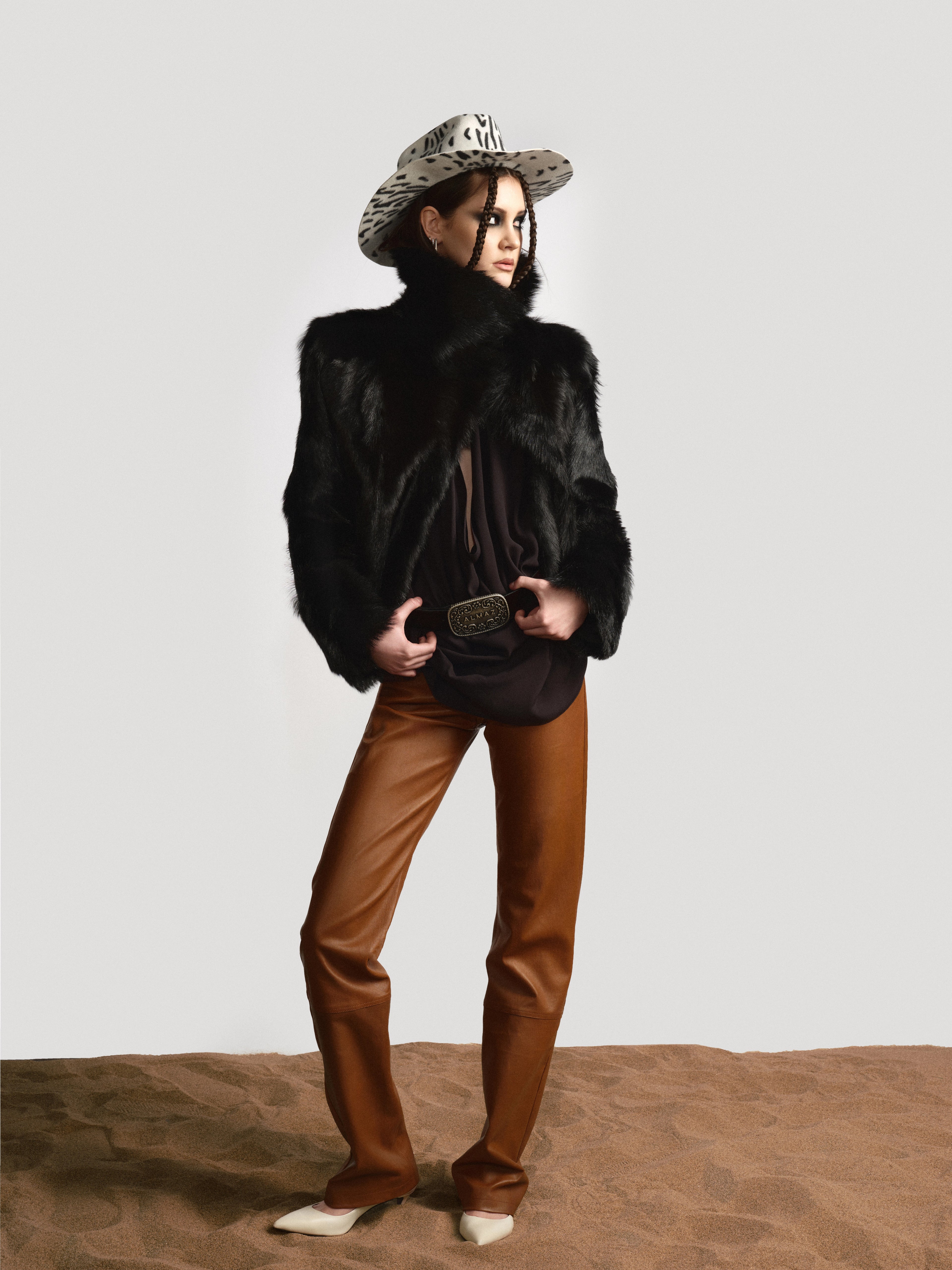 DUSK FUR COAT