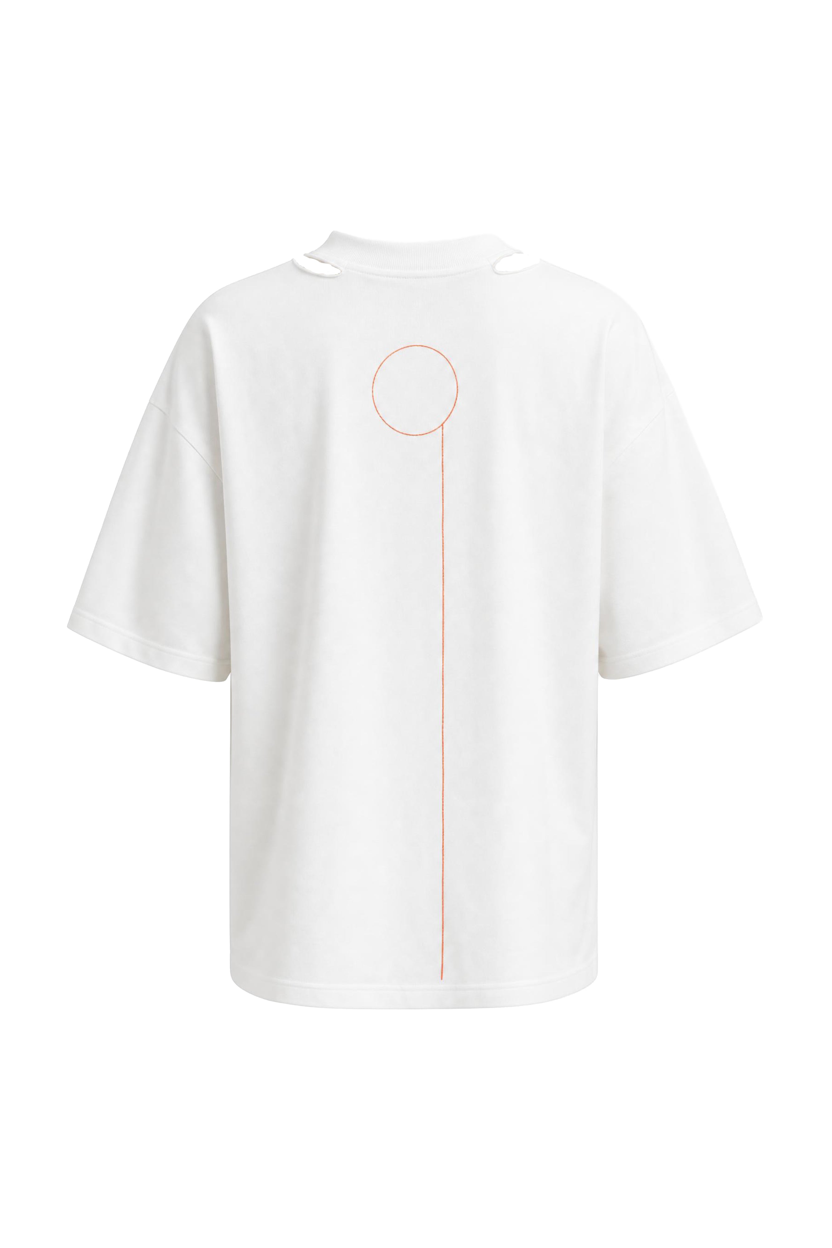 ALMAZ X GLO HILO WHITE PATCH T-SHIRT