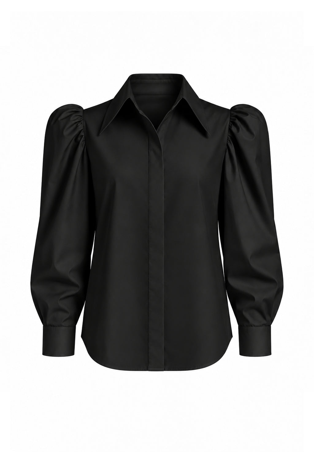 BALLOON BLACK SHIRT