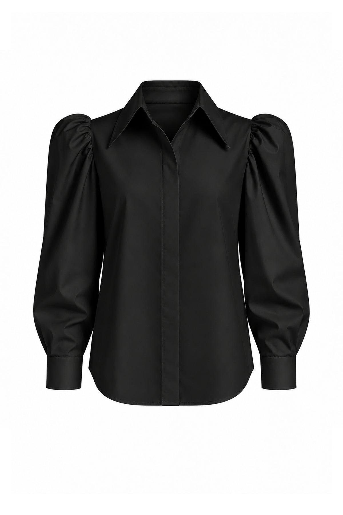 BALLOON BLACK SHIRT
