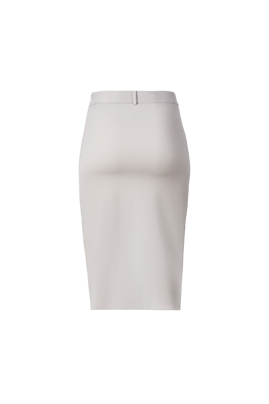 V SLIT MIDI SKIRT
