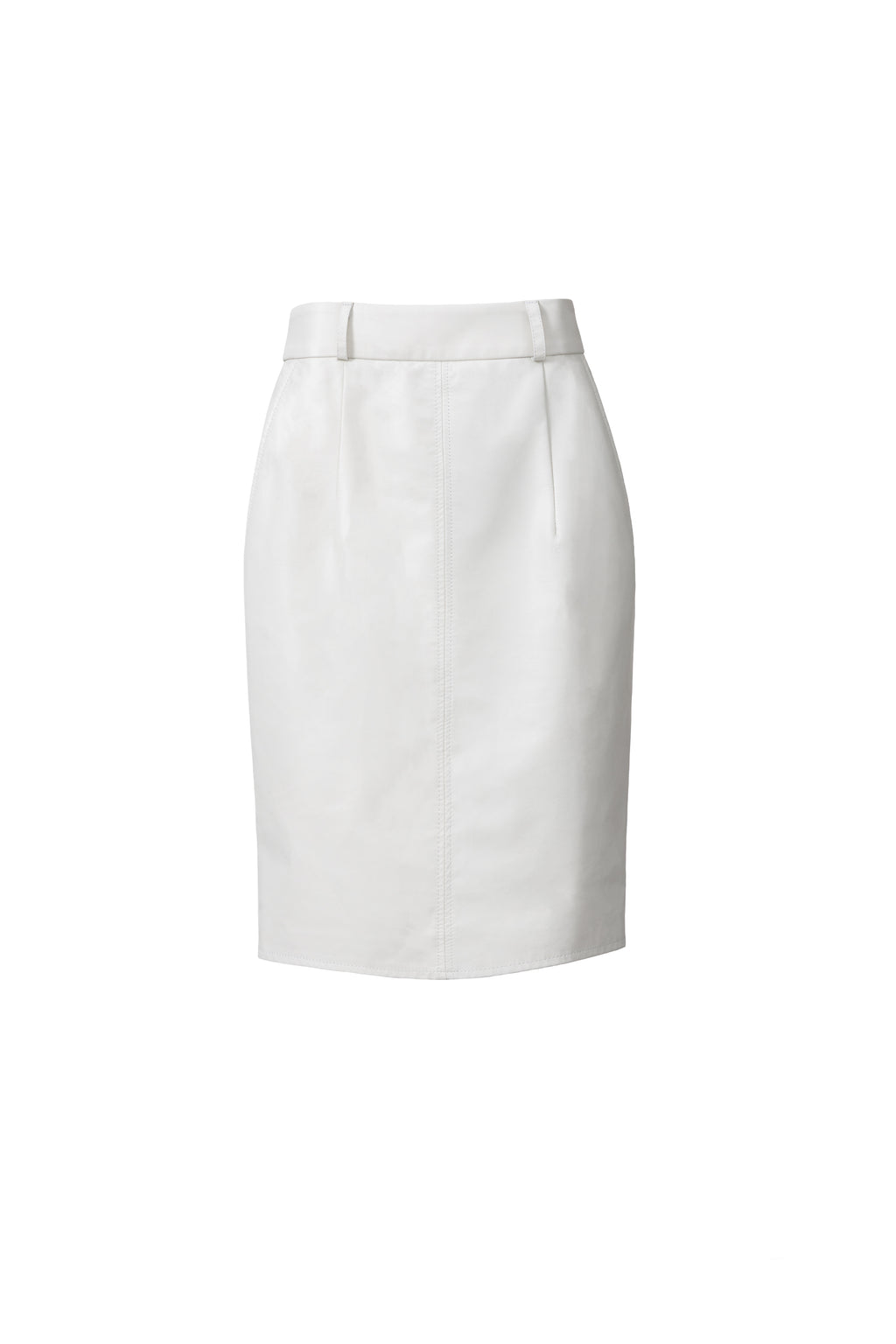 LIQUID WHITE SKIRT