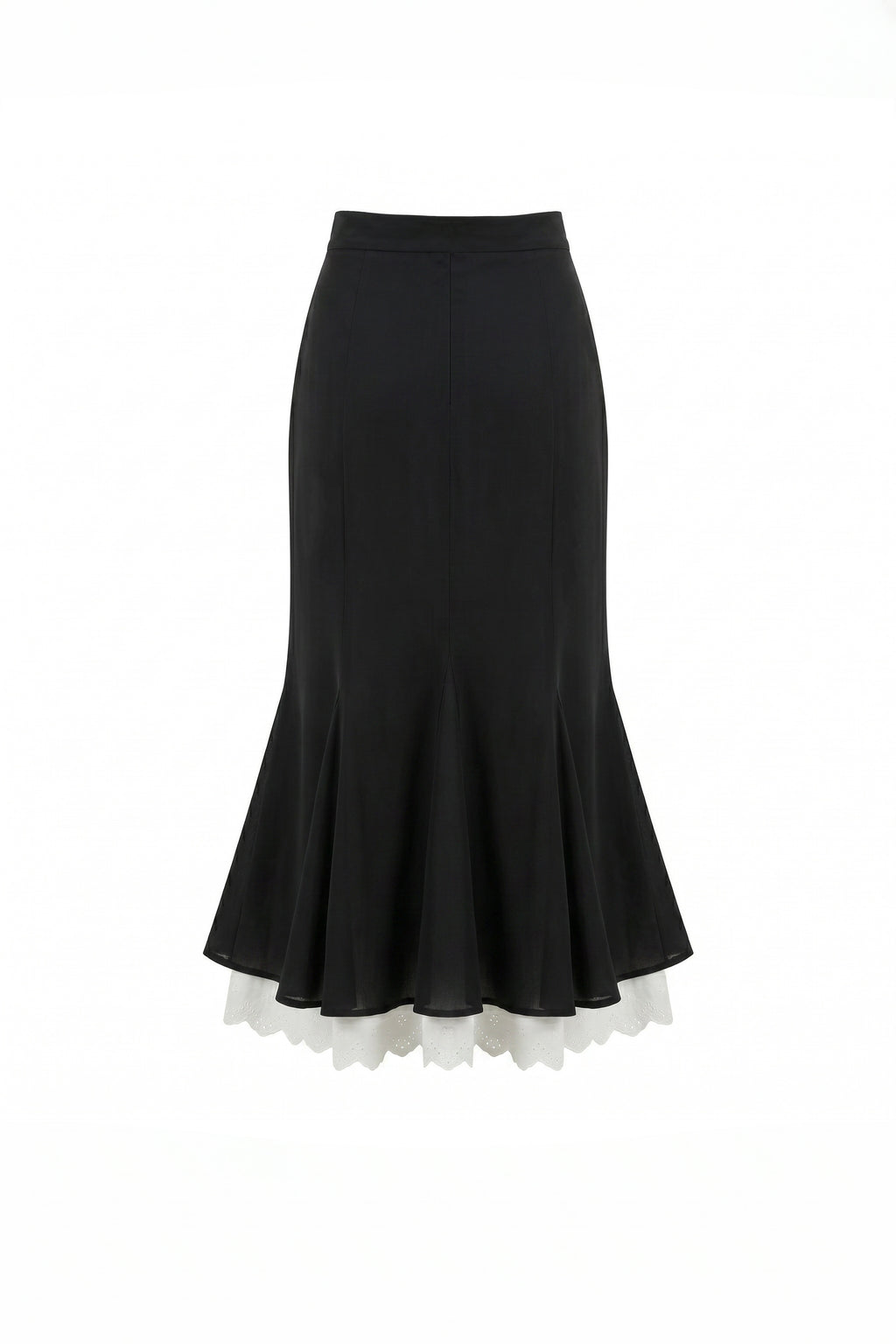 FRONTIER BLACK VOILE SKIRT