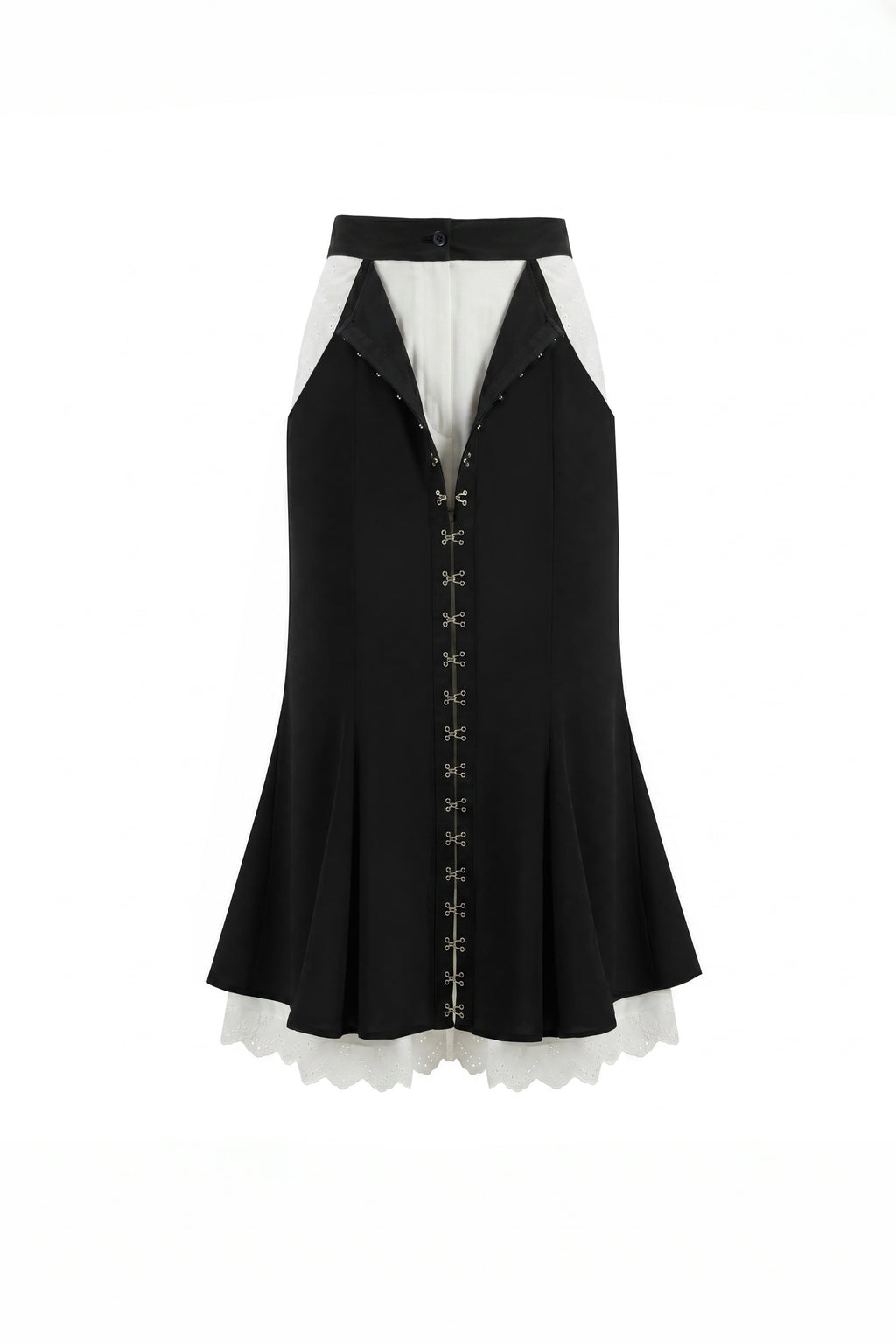 FRONTIER BLACK VOILE SKIRT