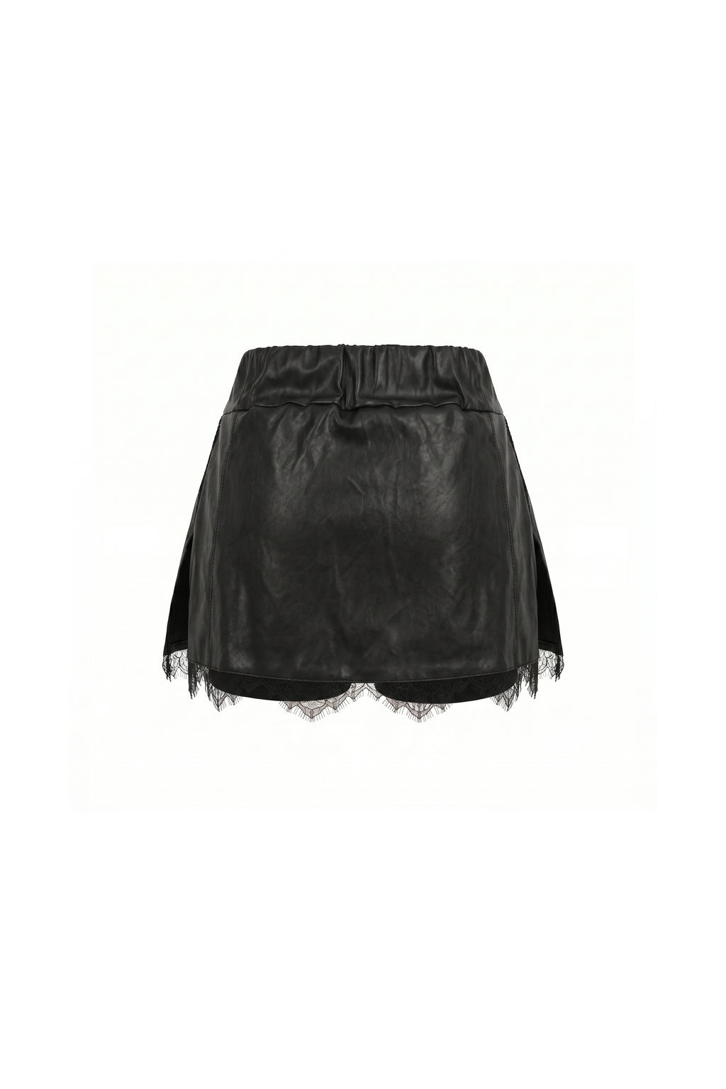 TENNIS LEATHER SKIRT