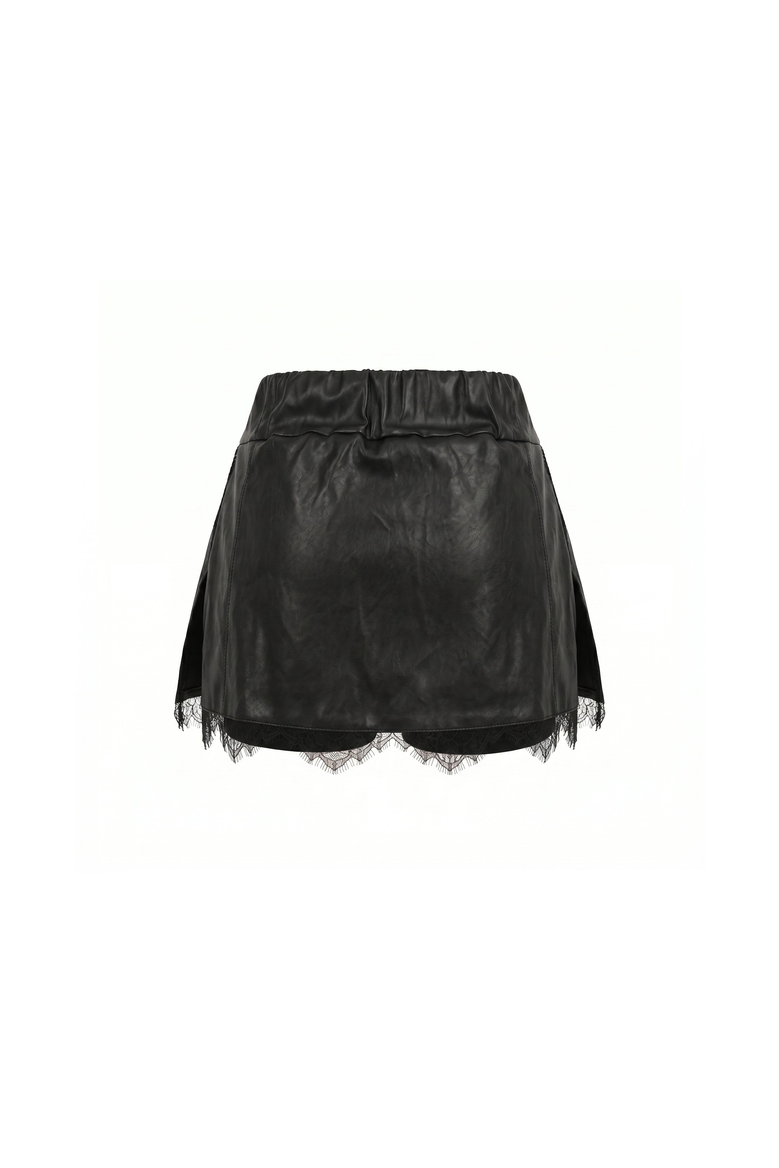 TENNIS LEATHER SKIRT