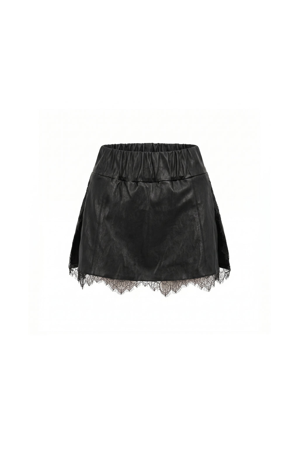 TENNIS LEATHER SKIRT