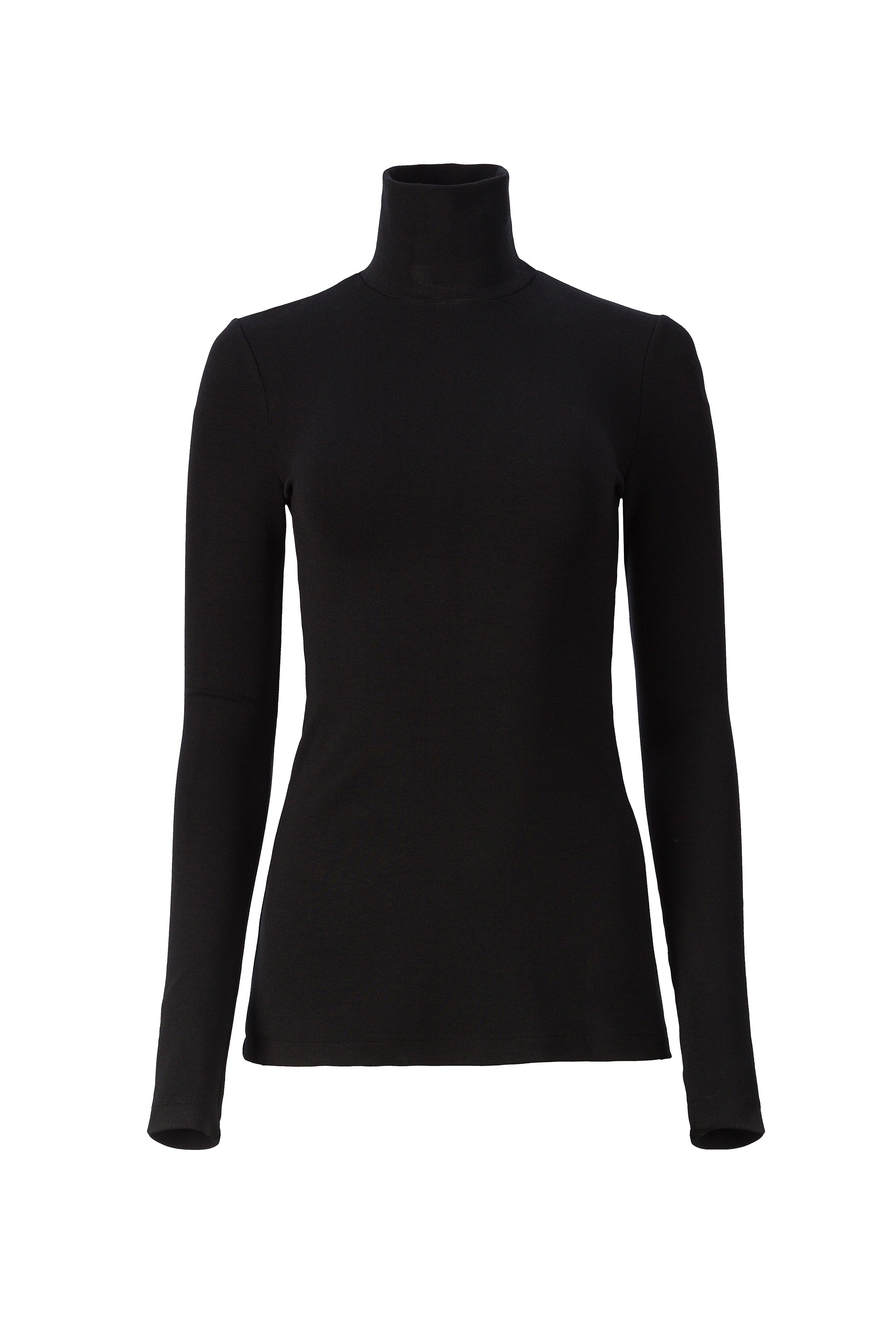 BLACK TURTLENECK