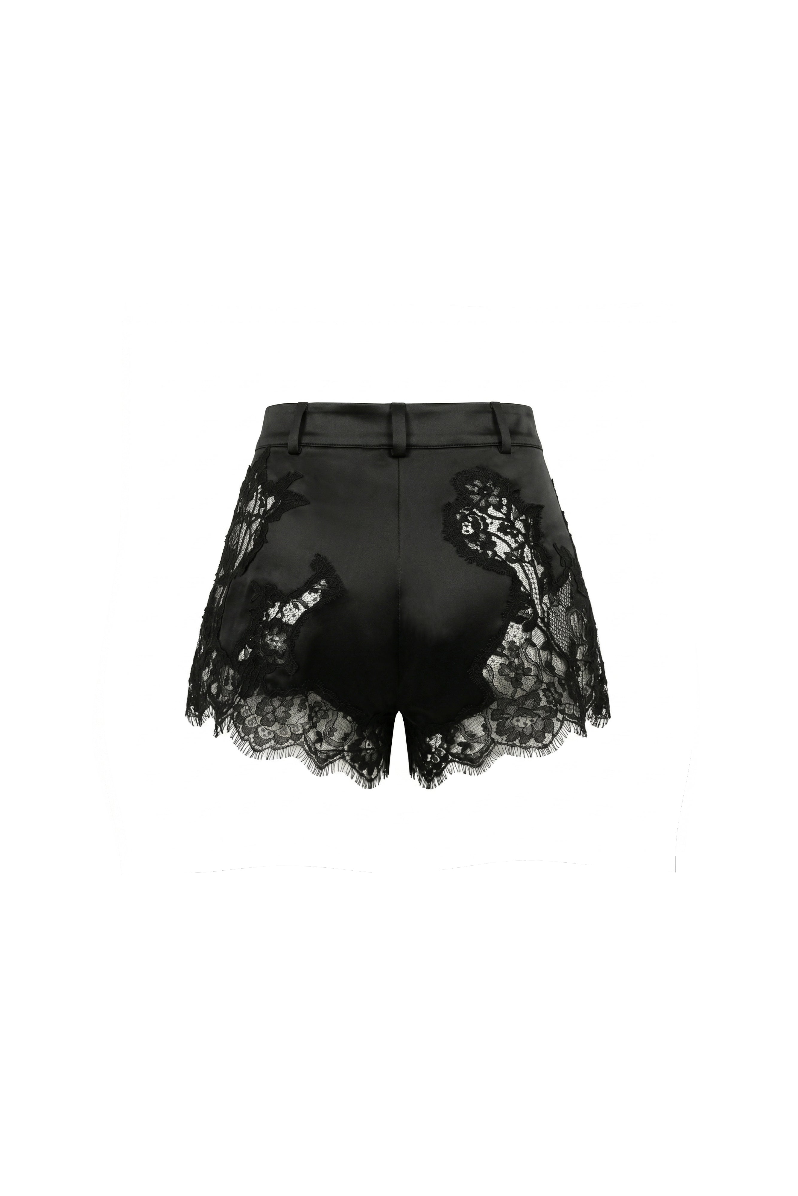 PILLOWTALK BLACK SHORTS