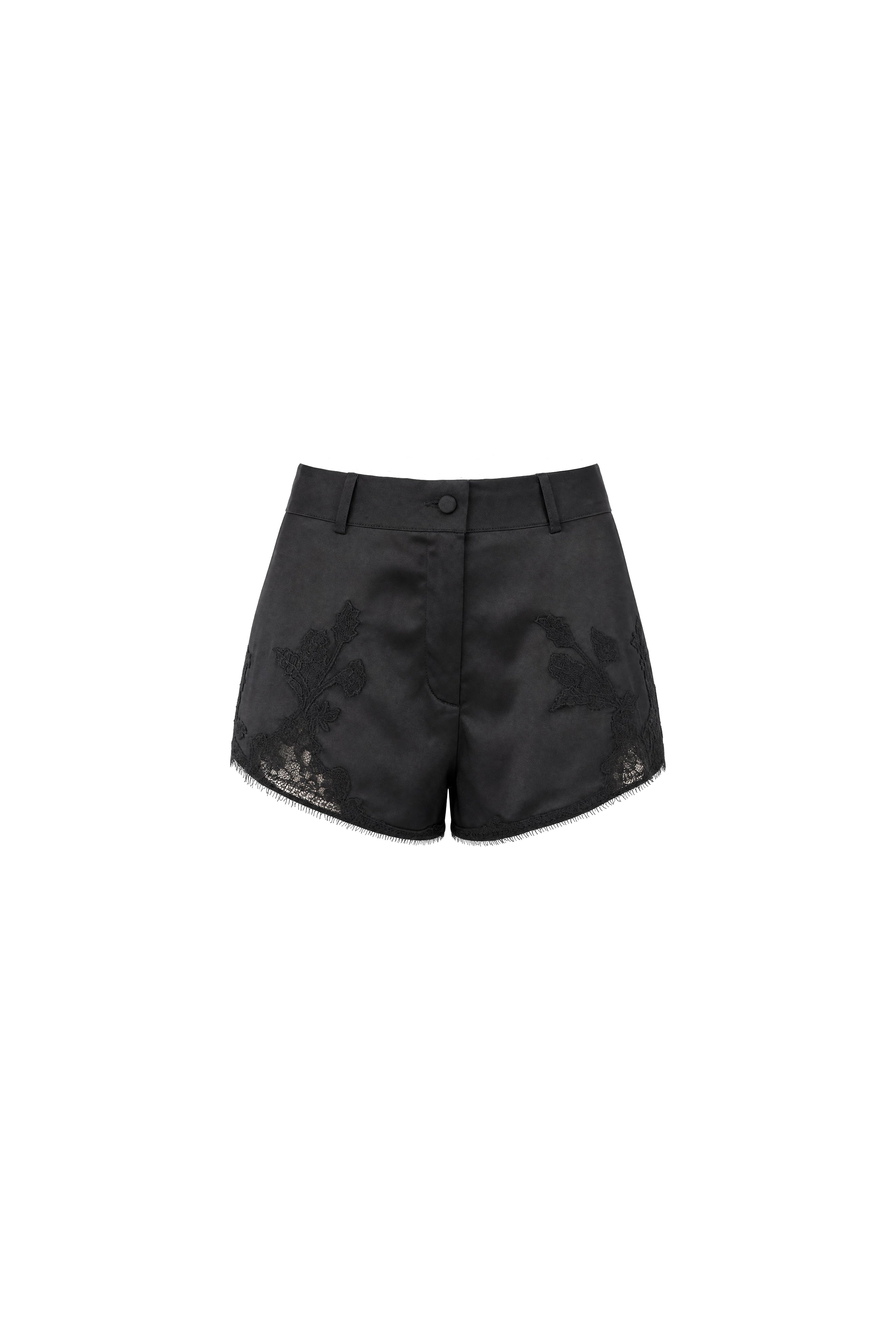 PILLOWTALK BLACK SHORTS