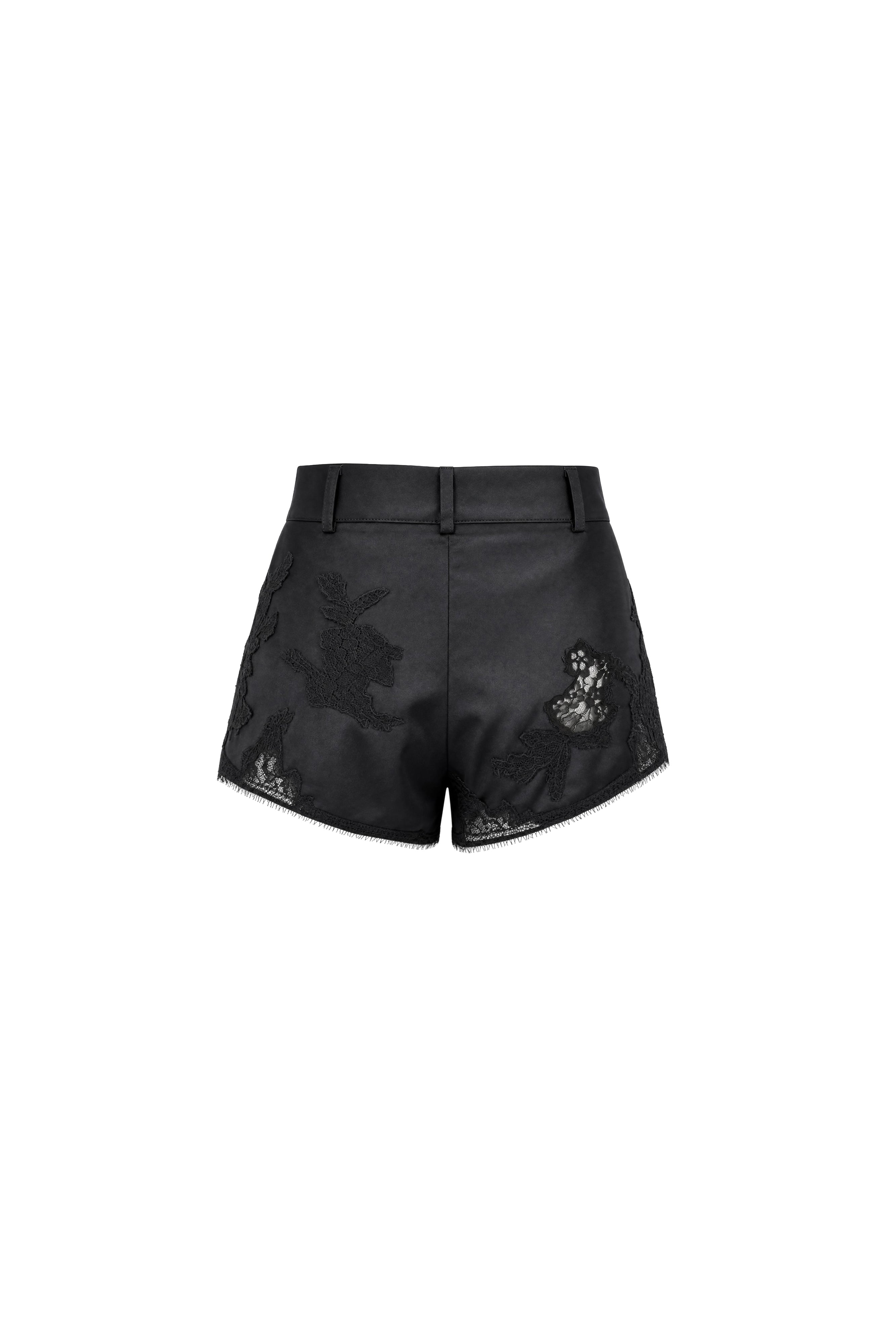 PILLOWTALK BLACK SHORTS