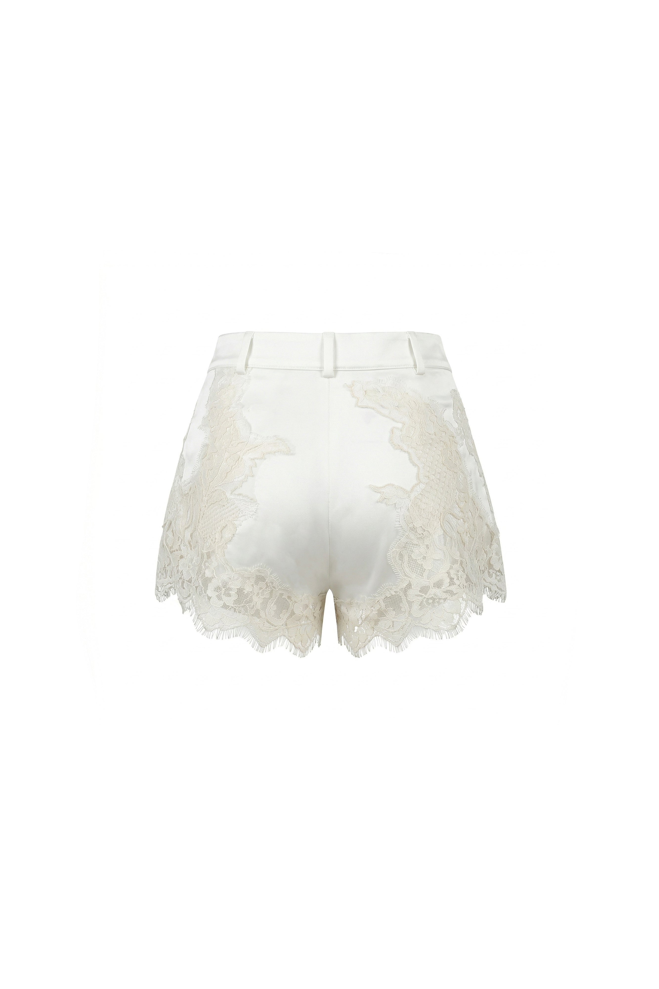 PILLOWTALK WHITE SHORTS