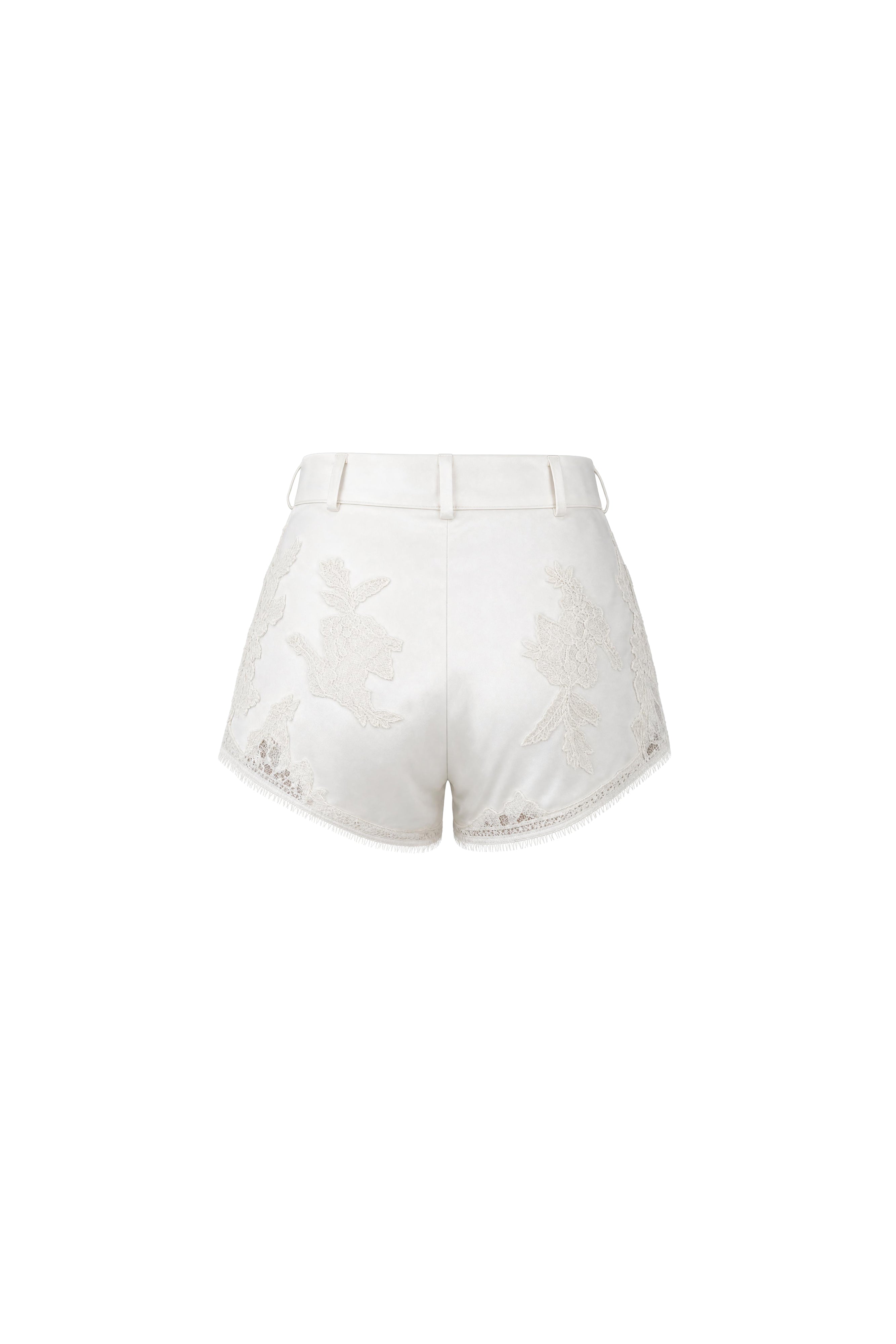 PILLOWTALK WHITE SHORTS