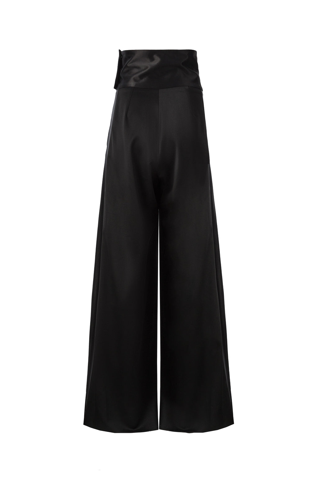 BLACK TUXEDO TROUSERS