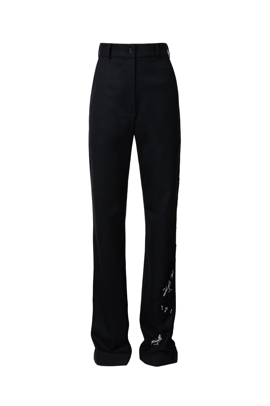 FUME BLACK TROUSERS