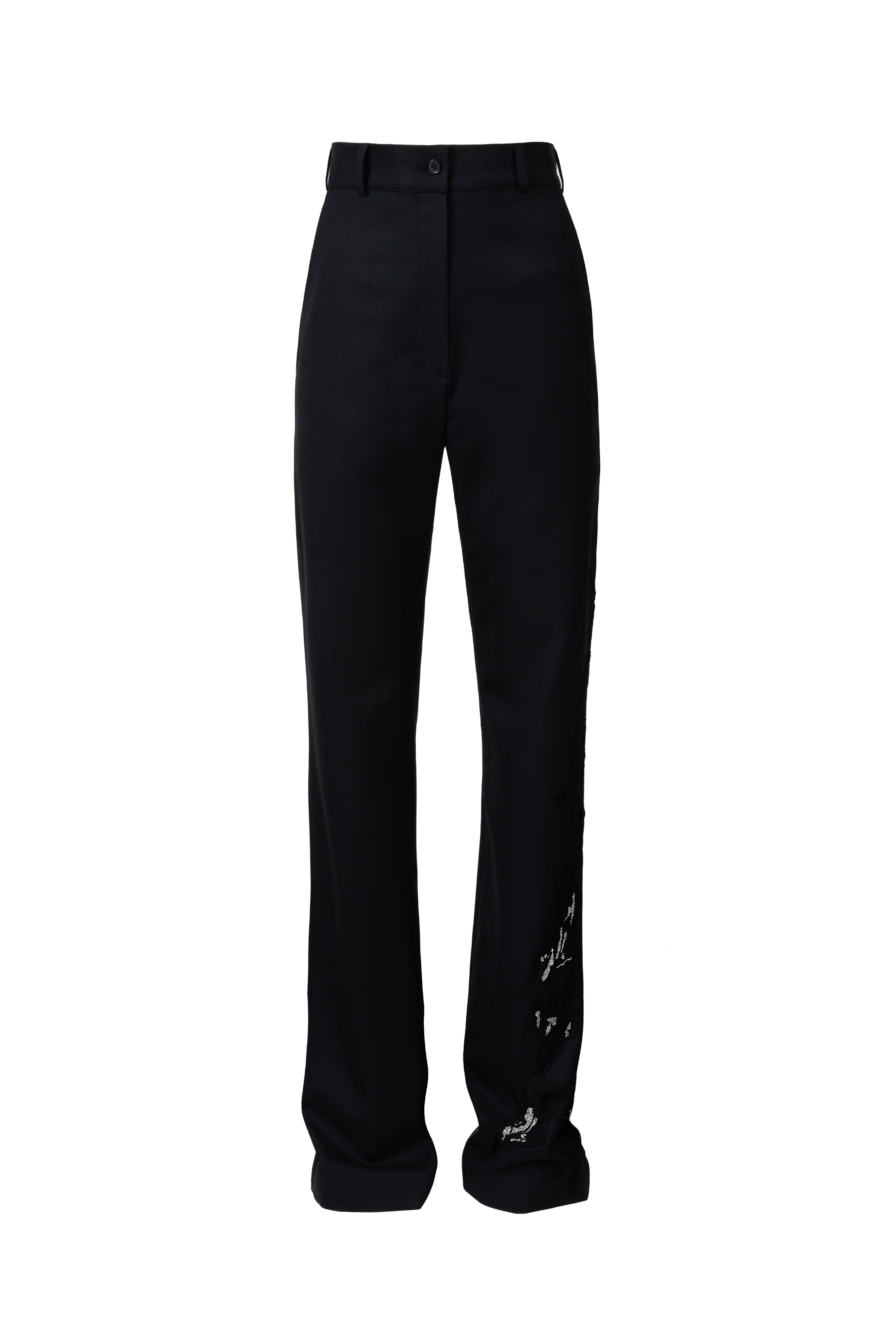 FUME BLACK TROUSERS
