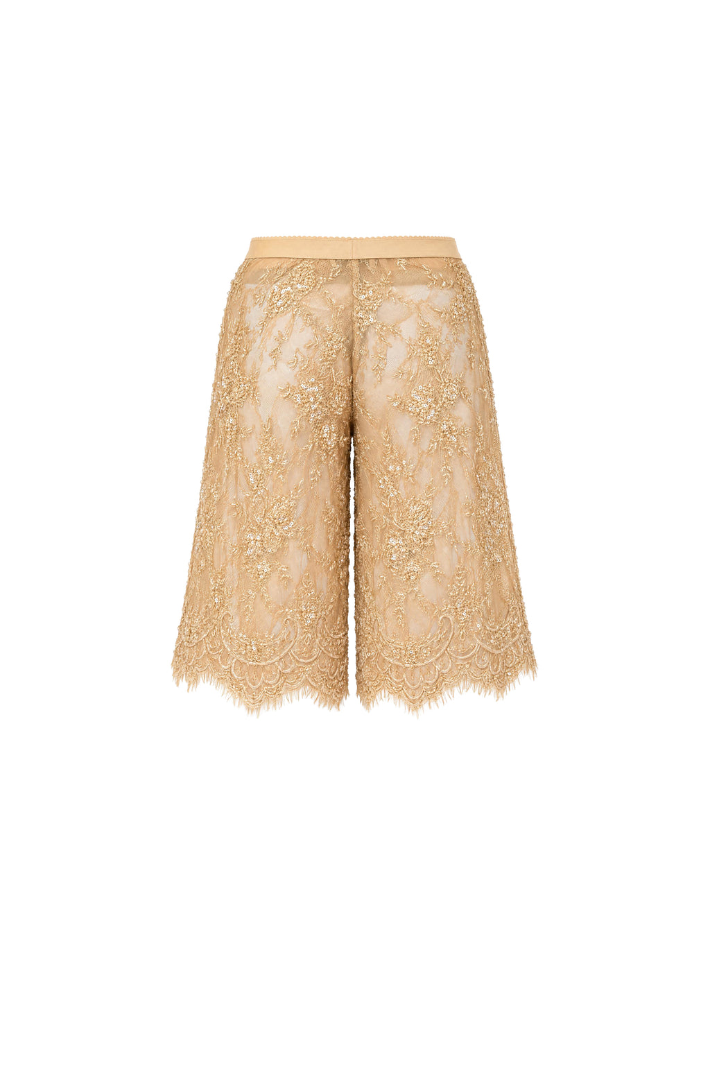 GOLD ADORNED SHORTS