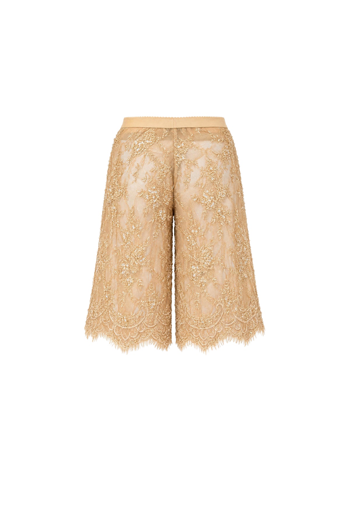 GOLD ADORNED SHORTS