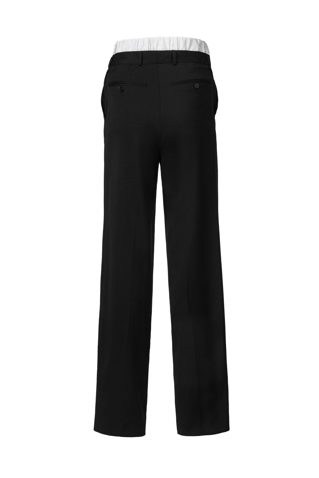 DOUBLE WAISTED TROUSERS
